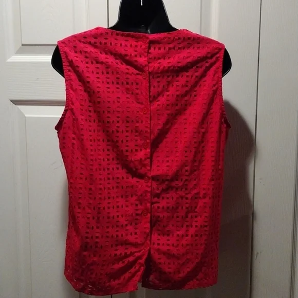 Cynthia Rowley Sleeveless Top M - Picture 5 of 6